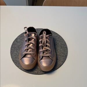 Metallic Kids Sneakers